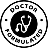 “Doctor formulated” badge badge