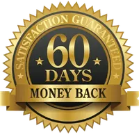 60-day money-back badge badge