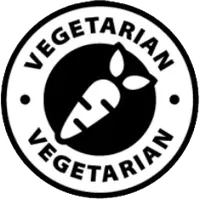 “Vegetarian” badge badge